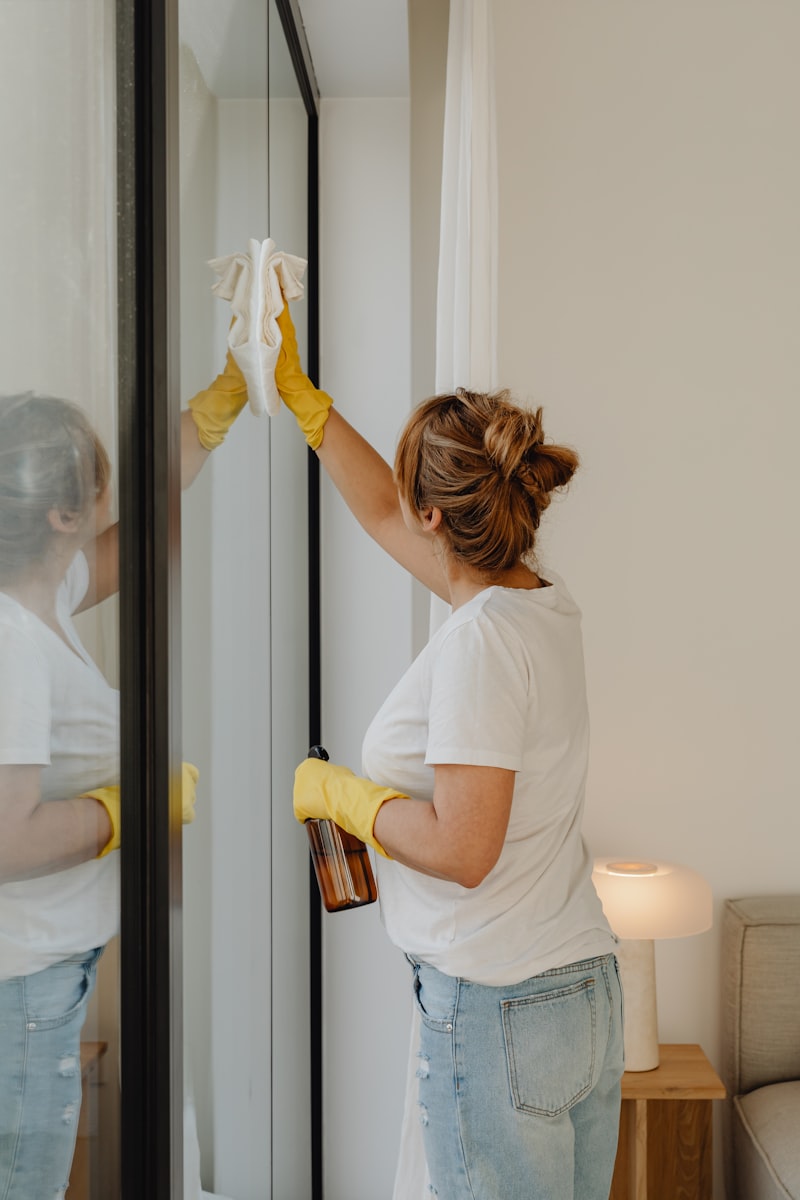 Sparkling clean result after professional service